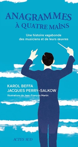 ANAGRAMMES A QUATRE MAINS, de Karol Beffa | portada del libro