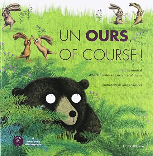 UN OURS, OF COURSE !, de Alice Zeniter | portada del libro