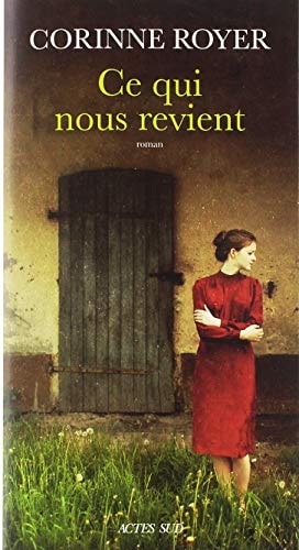 CE QUI NOUS REVIENT, de Corinne Royer | portada del libro