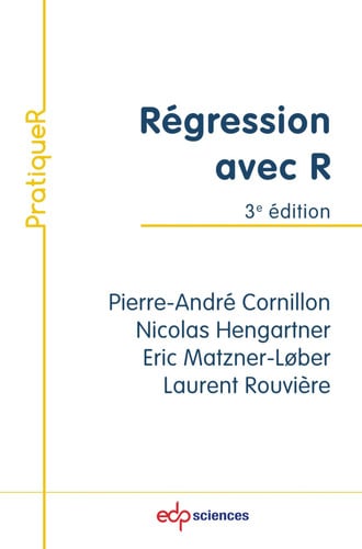 REGRESSION AVEC R, de CORNILLON PIERR | portada del libro