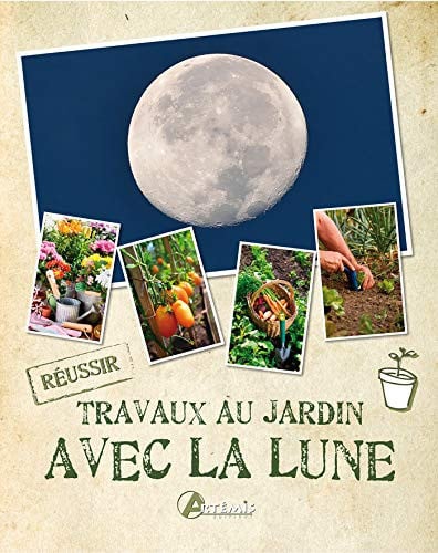 LES TRAVAUX AU JARDIN AVEC LA LUNE, de DELVAILLE A | portada del libro