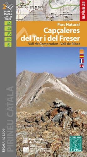 PARC NATURAL DE LES CAPCALERES DEL TER I FRESER, de Varios autores | portada del libro