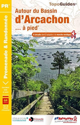 AUTOUR DU BASSIN D'ARCACHON A PIED, de COLLECTIF | portada del libro