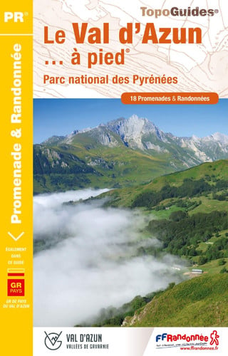 VAL D'AZUN A PIED ST10, de COLLECTIF | portada del libro