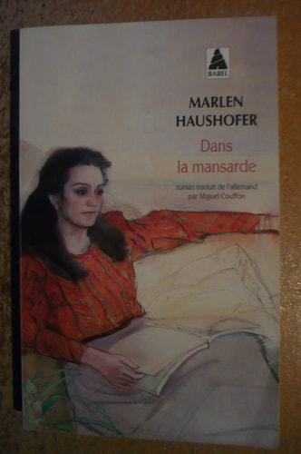 DANS LA MANSARDE, de Marlen Haushofer | portada del libro