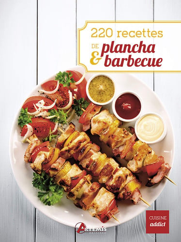 220 RECETTES DE PLANCHA & BARBECUE, de COLLECTIF | portada del libro