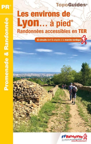LES ENVIRONS DE LYON A PIED, de COLLECTIF | portada del libro