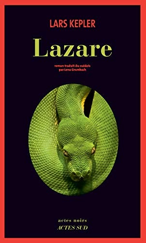 LAZARE, de Lars Kepler | portada del libro
