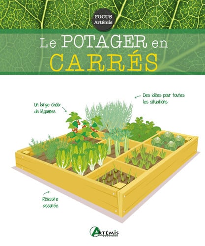 LE POTAGER EN CARRES, de COLLECTIF | portada del libro