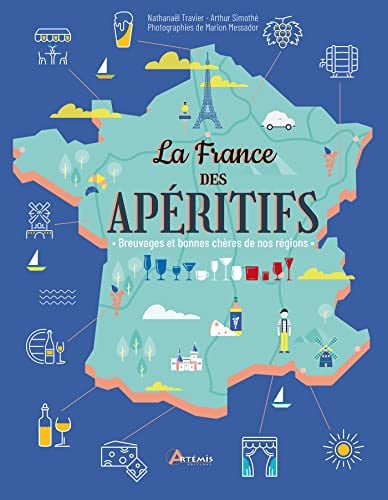 LA FRANCE DES APERITIFS, de TRAVIER NATHANA | portada del libro