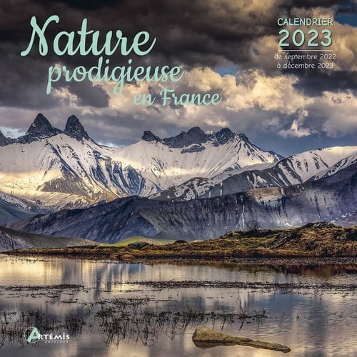 CALENDRIER NATURE PRODIGIEUSE EN FRANCE 2023, de COLLECTIF | portada del libro