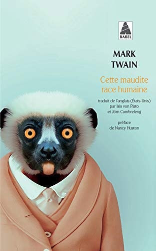 CETTE MAUDITE RACE HUMAINE, de Mark Twain | portada del libro