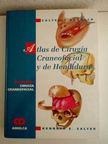 Atlas de Cirugia Craneofacial y de Hendiduras (2 Vols.), de SALYER Y BARDACH | portada del libro