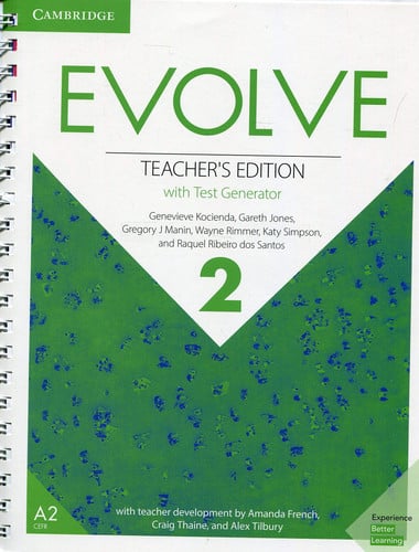 Evolve 2 (A2). Teacher's edition with test generator | portada del libro