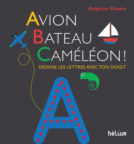 AVION BATEAU CAMELEON, de Delphine Chedru | portada del libro