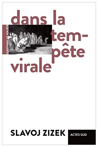 DANS LA TEMPÒTE VIRALE, de Slavoj Žižek | portada del libro