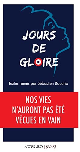 JOURS DE GLOIRE, de Sébastien Boudria | portada del libro