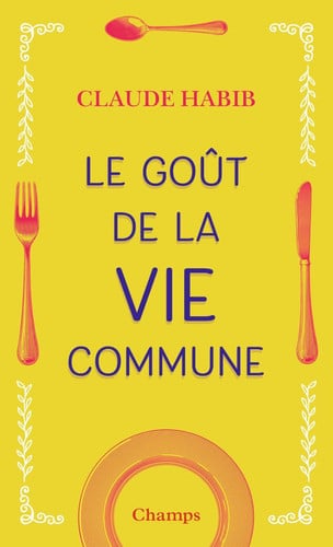 OUT DE LA VIE COMMUNE, de HABIB CLAUDE | portada del libro