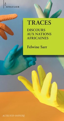 TRACES, de Felwine Sarr | portada del libro