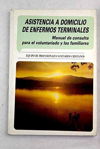 Asistencia a domicilio de enfermos terminales | portada del libro