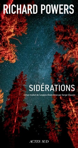 SIDERATIONS, de Richard Powers | portada del libro