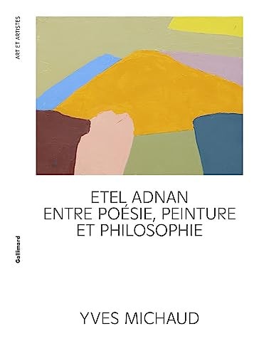 Etel Adnan, de Yves Michaud | portada del libro