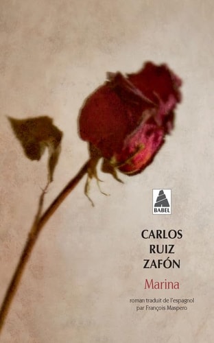 MARINA, de Carlos Ruiz Zafón | portada del libro