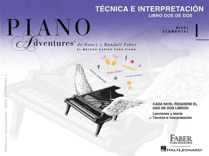 PIANO ADVENTURES 1:TECNICA E INTERPRETACION | portada del libro