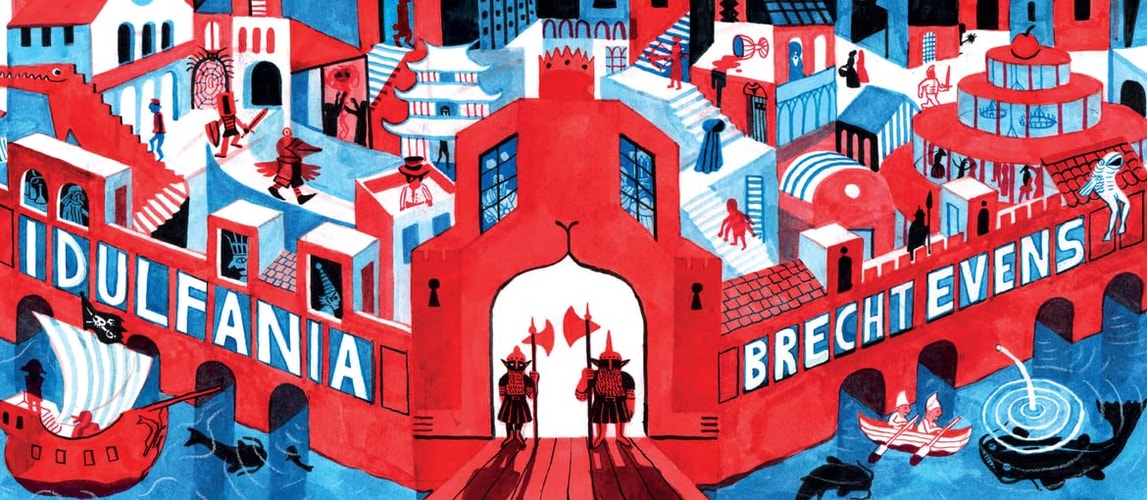 IDULFANIA, de Brecht Evens | portada del libro