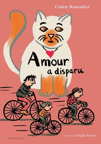 AMOUR A DISPARU, de Cédric Ramadier | portada del libro