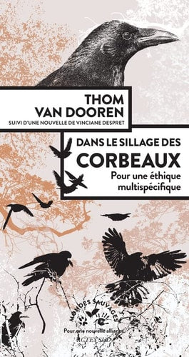 DANS LE SILLAGE DES CORBEAUX, de Thom Van Dooren | portada del libro