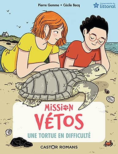MISSION VETOS T8 - UNE TORTUE EN DIFFICULTE, de GEMME#BECQ PIERRE#CECILE | portada del libro
