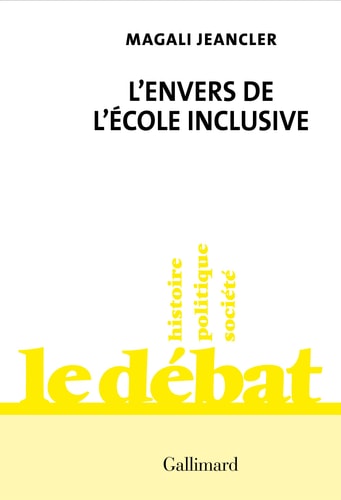 L'ENVERS DE L'ECOLE INCLUSIVE, de Magali Jeancler | portada del libro