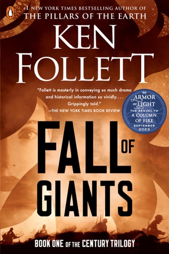 FALL OF GIANTS, de Ken Follett | portada del libro