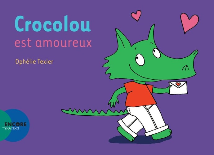 CROCOLOU EST AMOUREUX, de Ophélie Texier | portada del libro