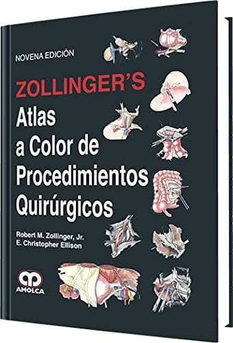 ZOLLINGER'S ATLAS A COLOR DE PROCEDIMIENTOS QUIRURGICOS | portada del libro