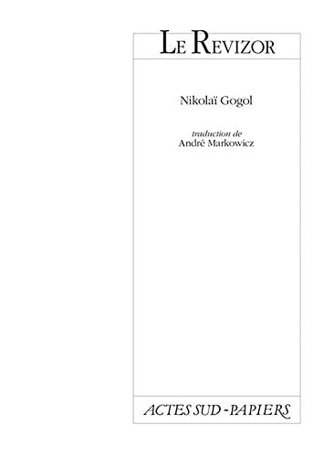 LE REVIZOR, de Gogol | portada del libro