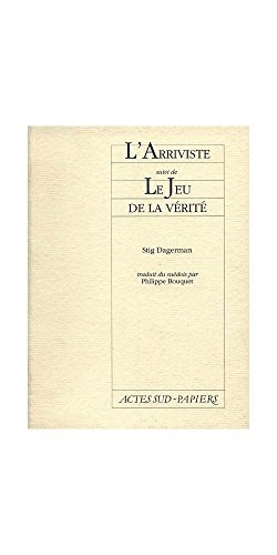 L'Arriviste, de Stig Dagerman | portada del libro