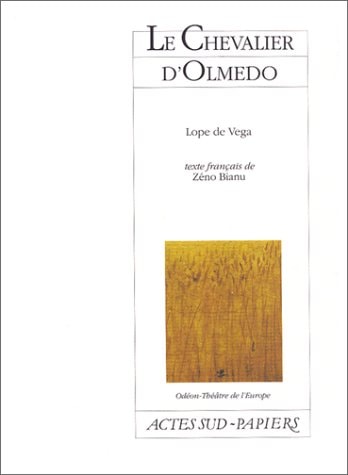 LE CHEVALIER D'OLMEDO, de Félix Lope de Vega | portada del libro