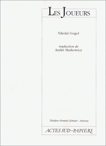 LES JOUEURS, de Gogol | portada del libro
