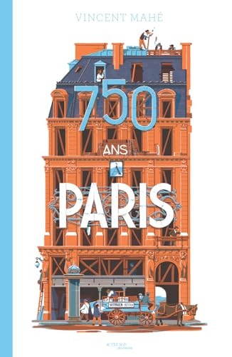 50 ANS A PARIS (ECB), de Vincent Mahé | portada del libro