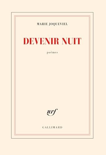 DEVENIR NUIT, de Marie Joqueviel-Bourjea | portada del libro