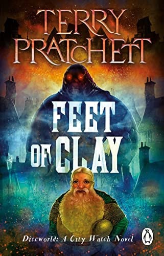 FEET OF CLAY, de PRATCHETT | portada del libro