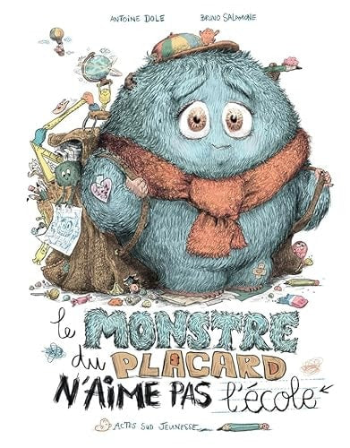E MONSTRE DU PLACARD N'AIME PAS L (ECR), de Antoine Dole | portada del libro