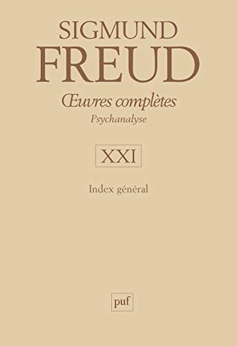 EUVRES COMPLETES - PSYCHANALYSE - VOL., de Sigmund Freud | portada del libro