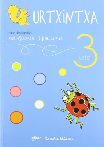 Urtxintxa 3 urte - Irakaslearen gidaliburua, de Batzuen artean | portada del libro