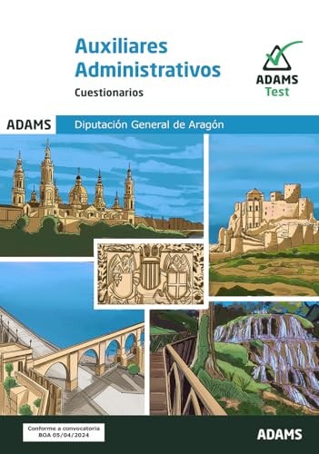 CUESTIONARIOS AUXILIARES ADMINISTRATIVOS DE LA DIPUTACION GE, de AA.VV. | portada del libro