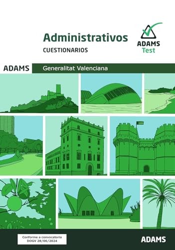 Cuestionarios Administrativos de la Generalitat Valenciana, de AA.VV. | portada del libro