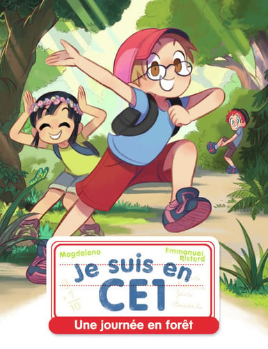 JE SUIS EN CE1 - T18 - UNE JOURNEE EN FORET, de MAGDALENA | portada del libro