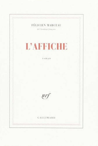 L'AFFICHE, de MARCEAU | portada del libro